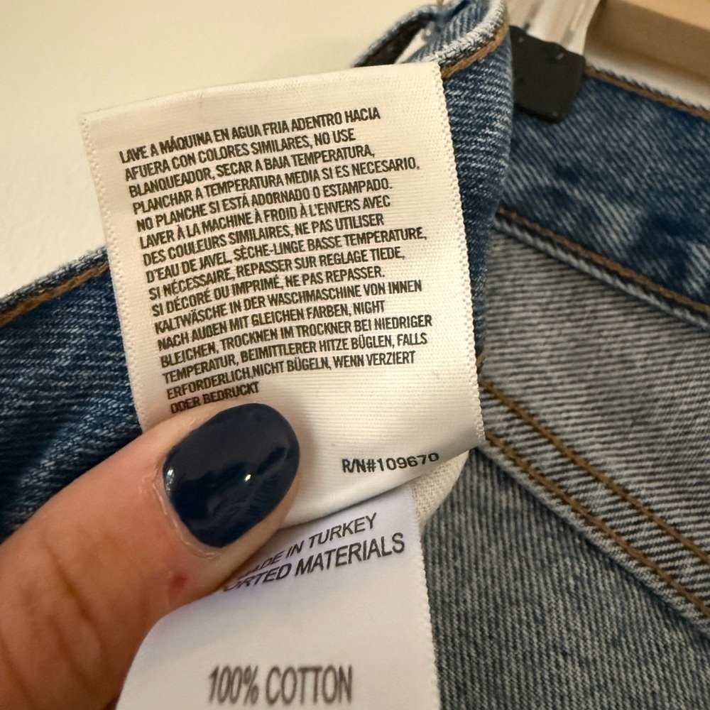 Agolde Riley Crop size 27 jeans - Picture 7 of 8